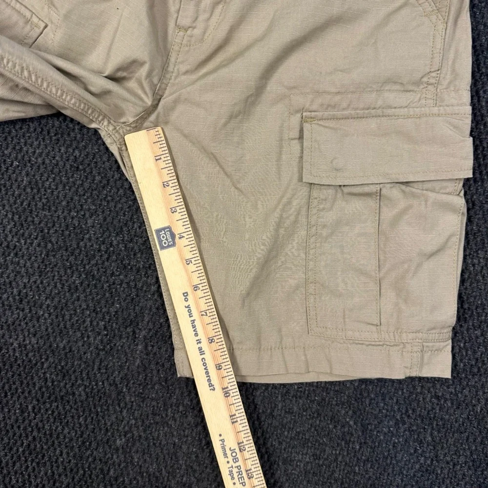Levi Strauss Cargo Shorts Mens 30 Tan Ripstop 10